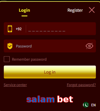 Salam bet login preview